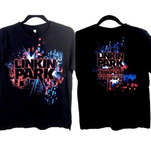 Linkin Park 2009 Concert Band Graphic Tee Shirt